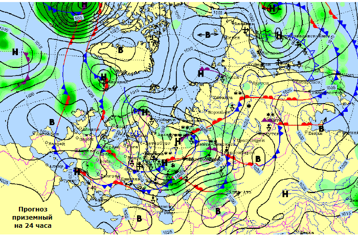 День рождения синоптической карты